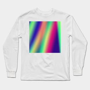 colorful rainbow abstract texture pattern background Long Sleeve T-Shirt